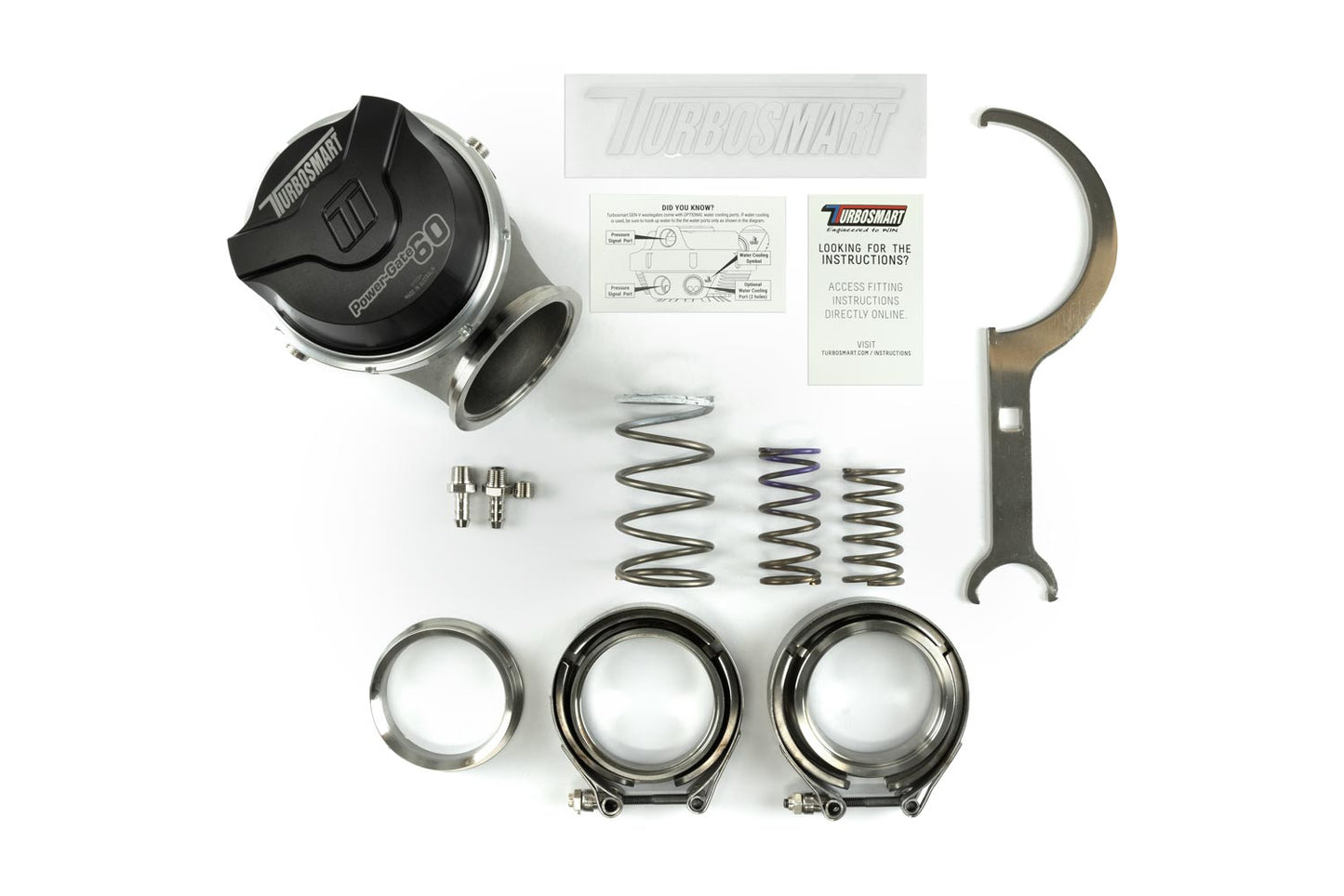 GenV PowerGate60 14psi External Wastegate (Black)