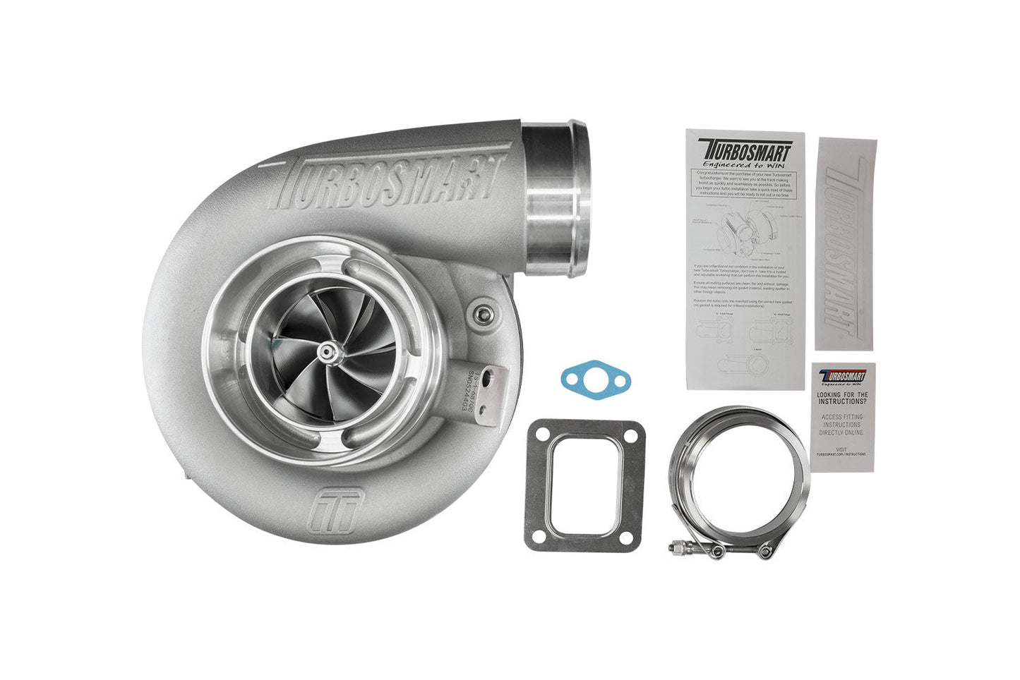 TS-1 Performance Turbocharger 6870 T4 0.96AR Externally Wastegated
