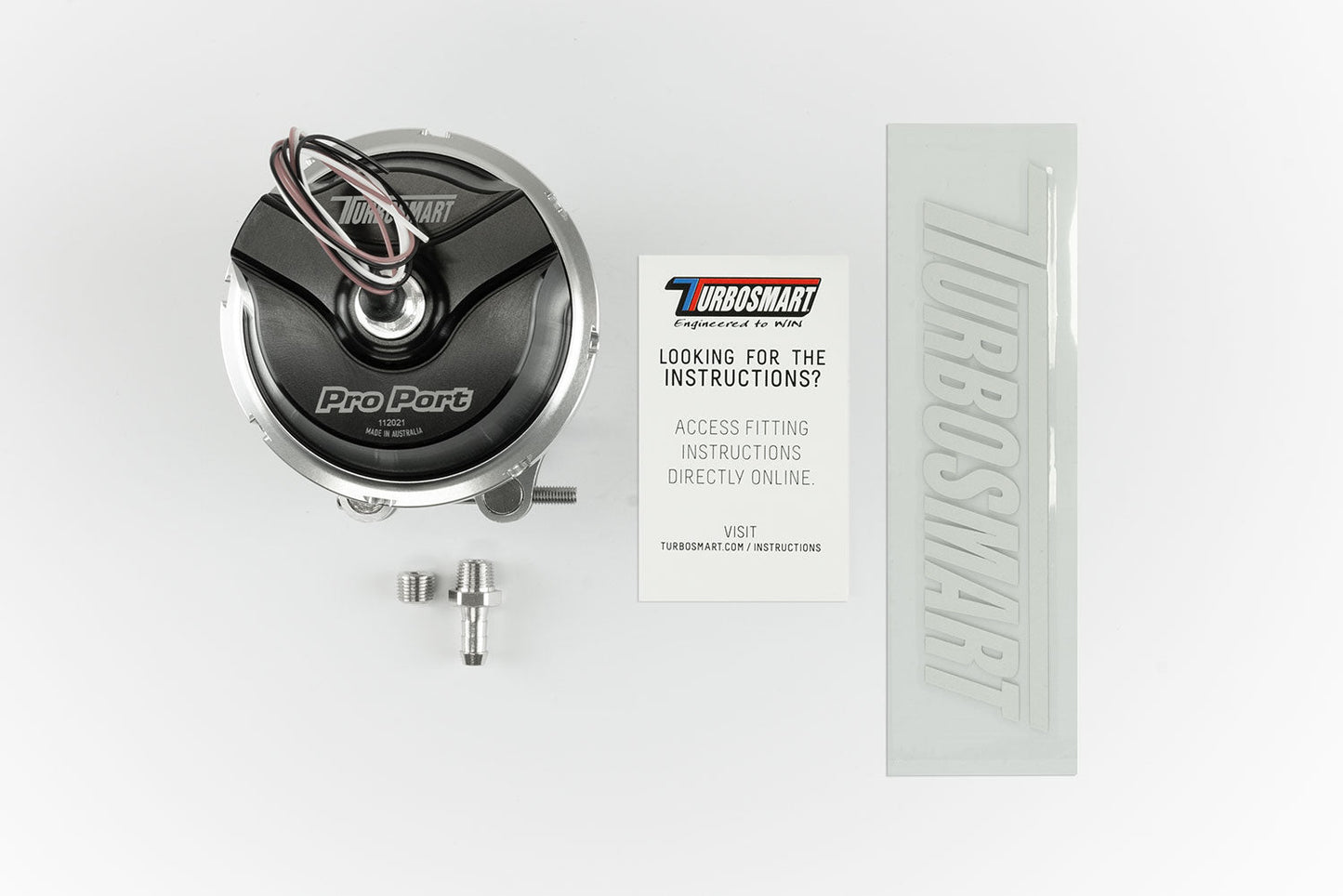 GenV ProPort BOV with Sensor Cap (Black)