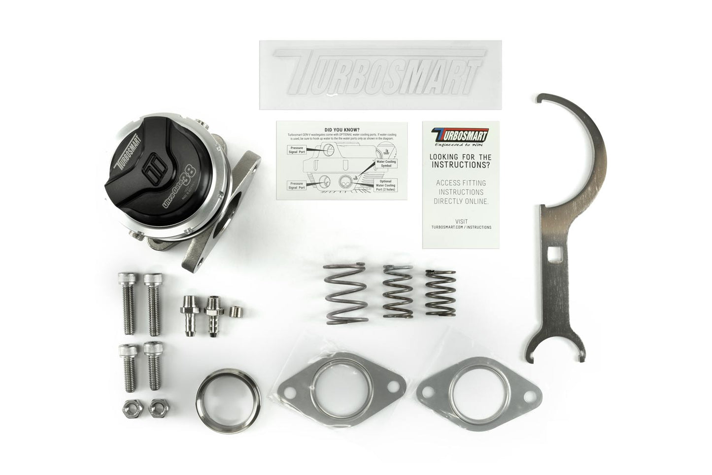 GenV UltraGate38 14psi External Wastegate (Black)