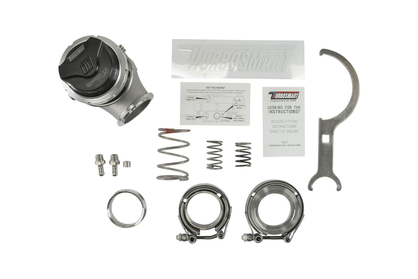 GenV Hypergate45-Lite 7psi External Wastegate (Black)