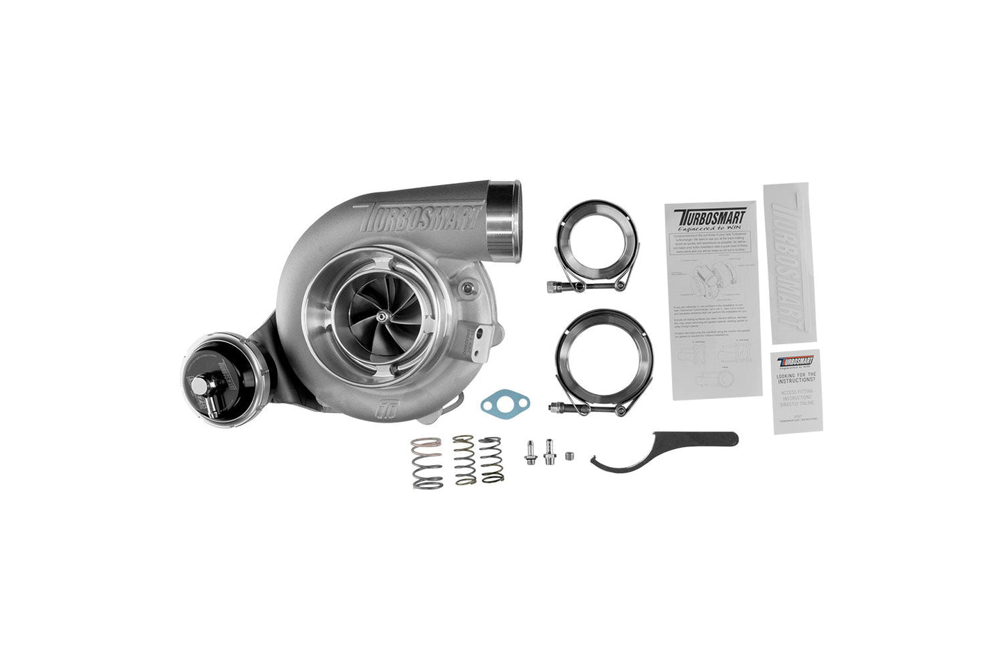 TS-1 Performance Turbocharger 6262 V-Band 0.82AR Internally Wastegated