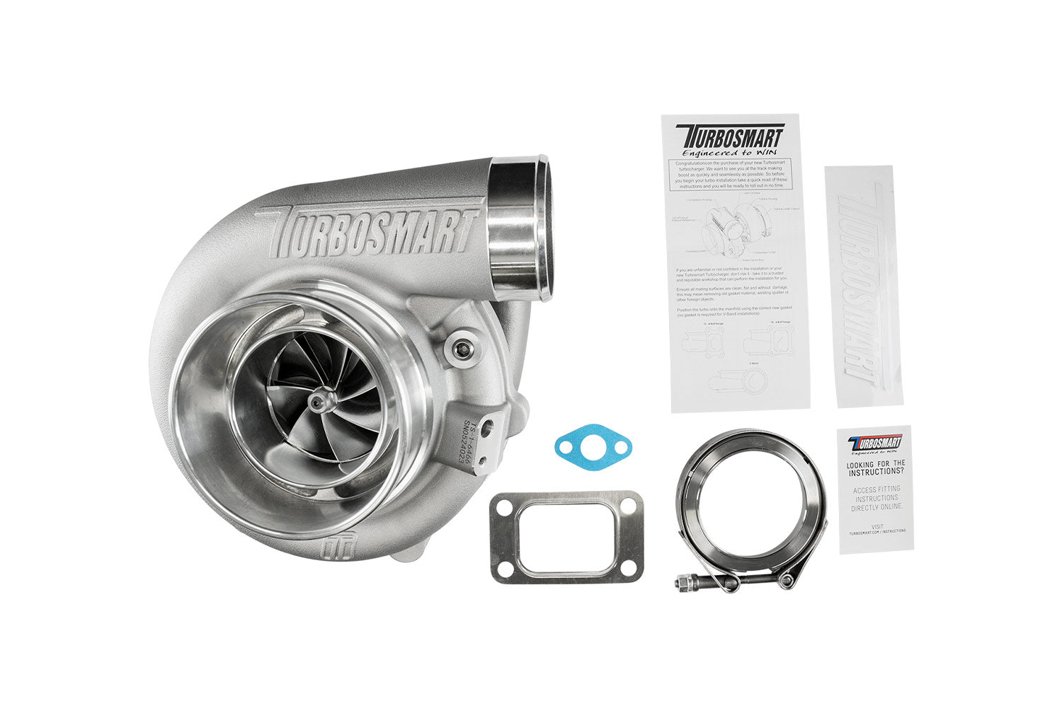 TS-1 Performance Turbocharger 6466 T3 0.82AR Externally Wastegated