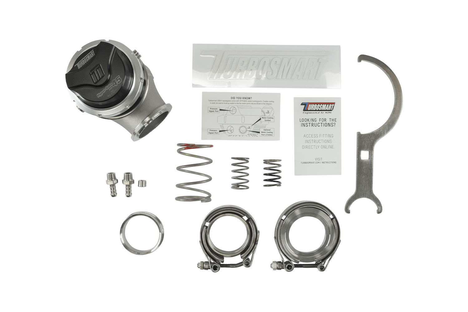 GenV Hypergate45-Lite 7psi External Wastegate (Black)