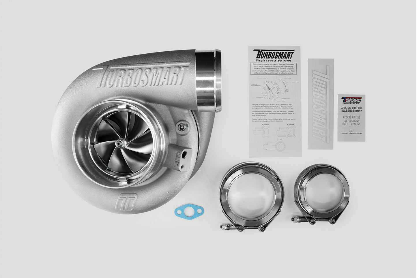 TS-1 Performance Turbocharger 8280 V-Band 0.96AR Externally Wastegated