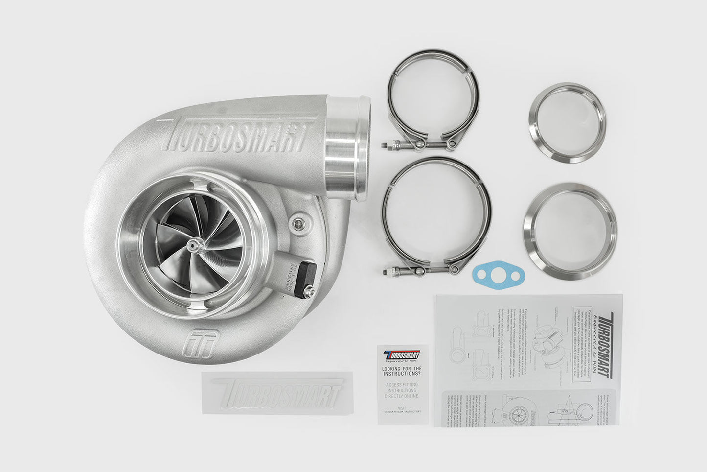 TS-1 Performance Turbocharger 7675 V-Band 1.24AR Externally Wastegated