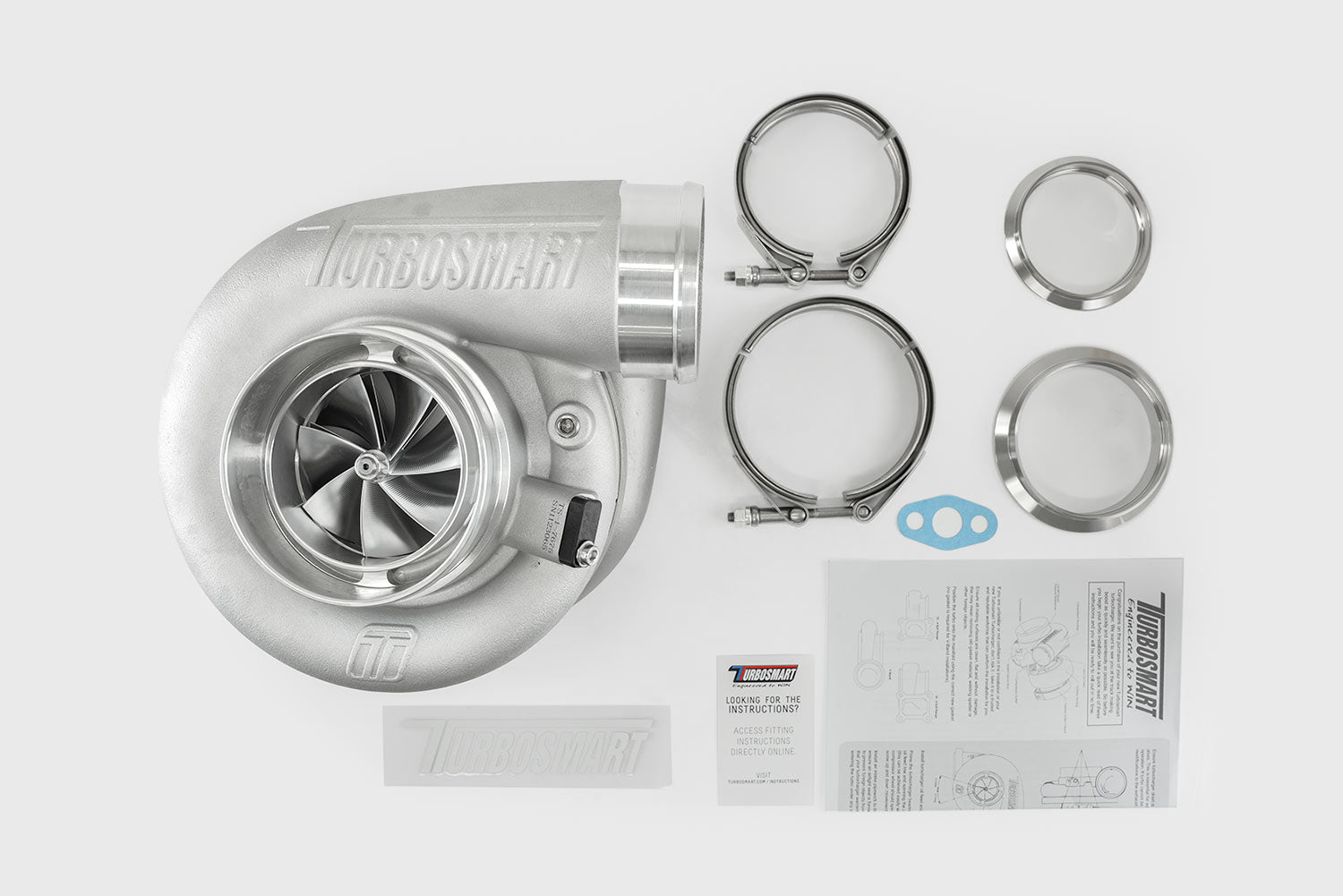 TS-1 Performance Turbocharger 7675 V-Band 1.24AR Externally Wastegated