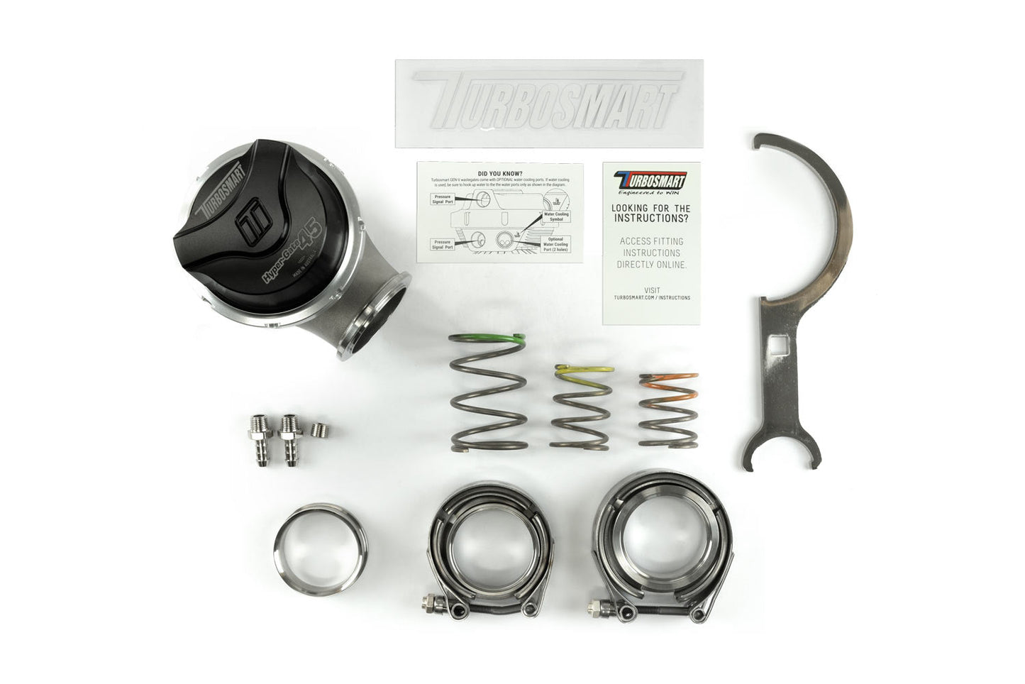GenV HyperGate45 14psi External Wastegate (Black)