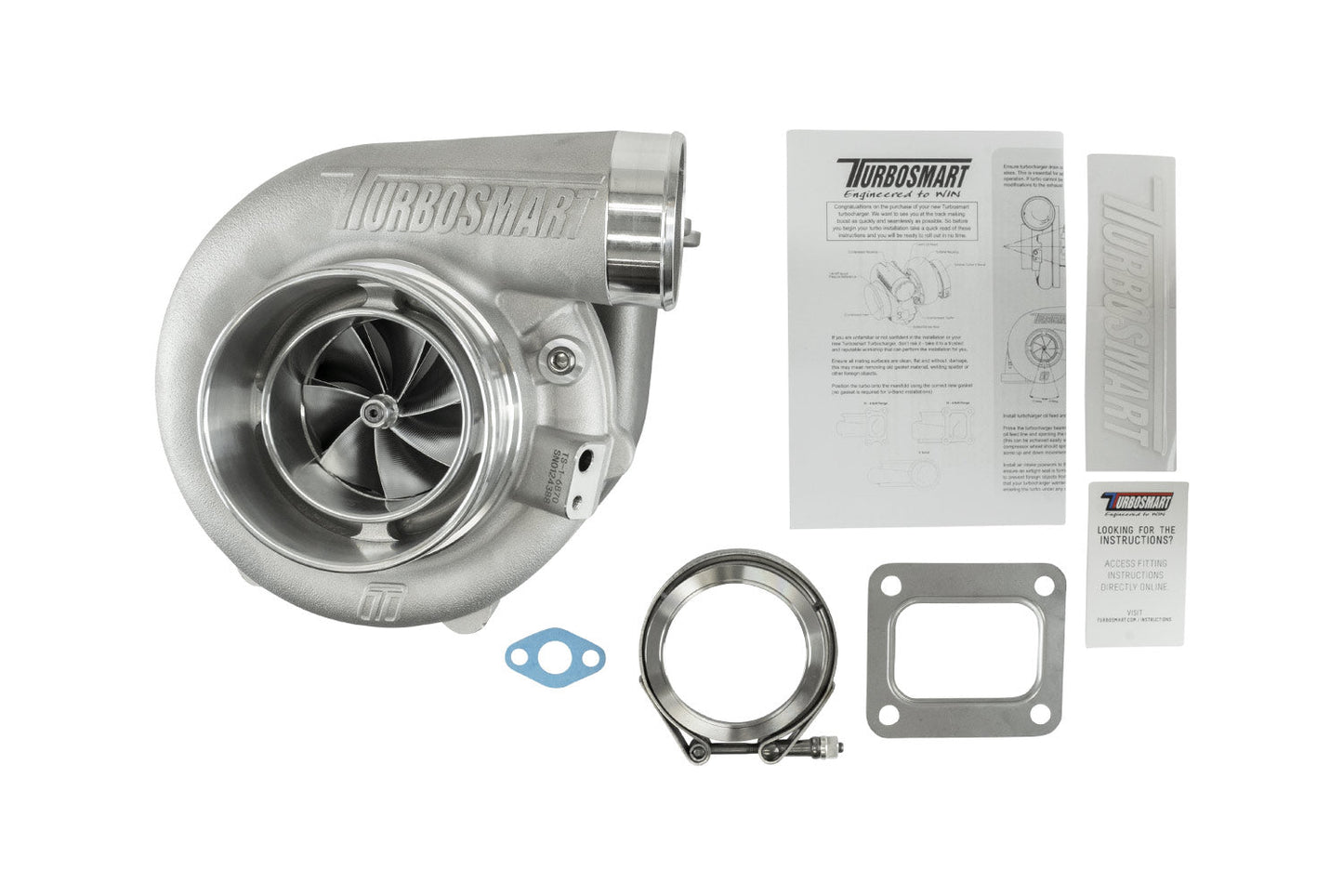 TS-1 Performance Turbocharger 6870 (Kompact) T4 0.82AR Externally Wastegated
